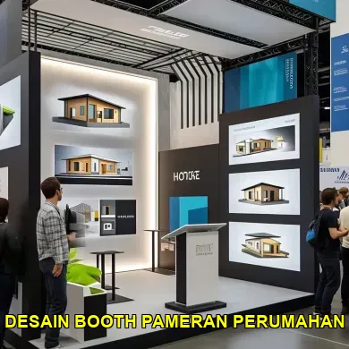 desain booth pameran perumahan